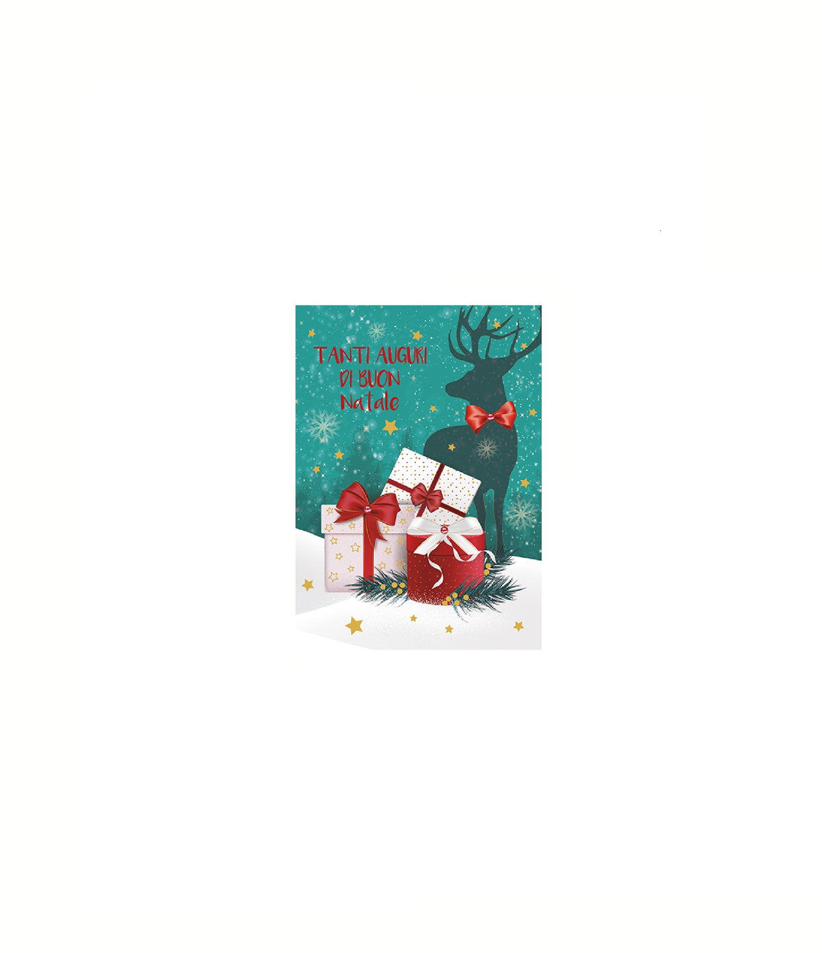BIGLIETTO DI NATALE VINTAGE
