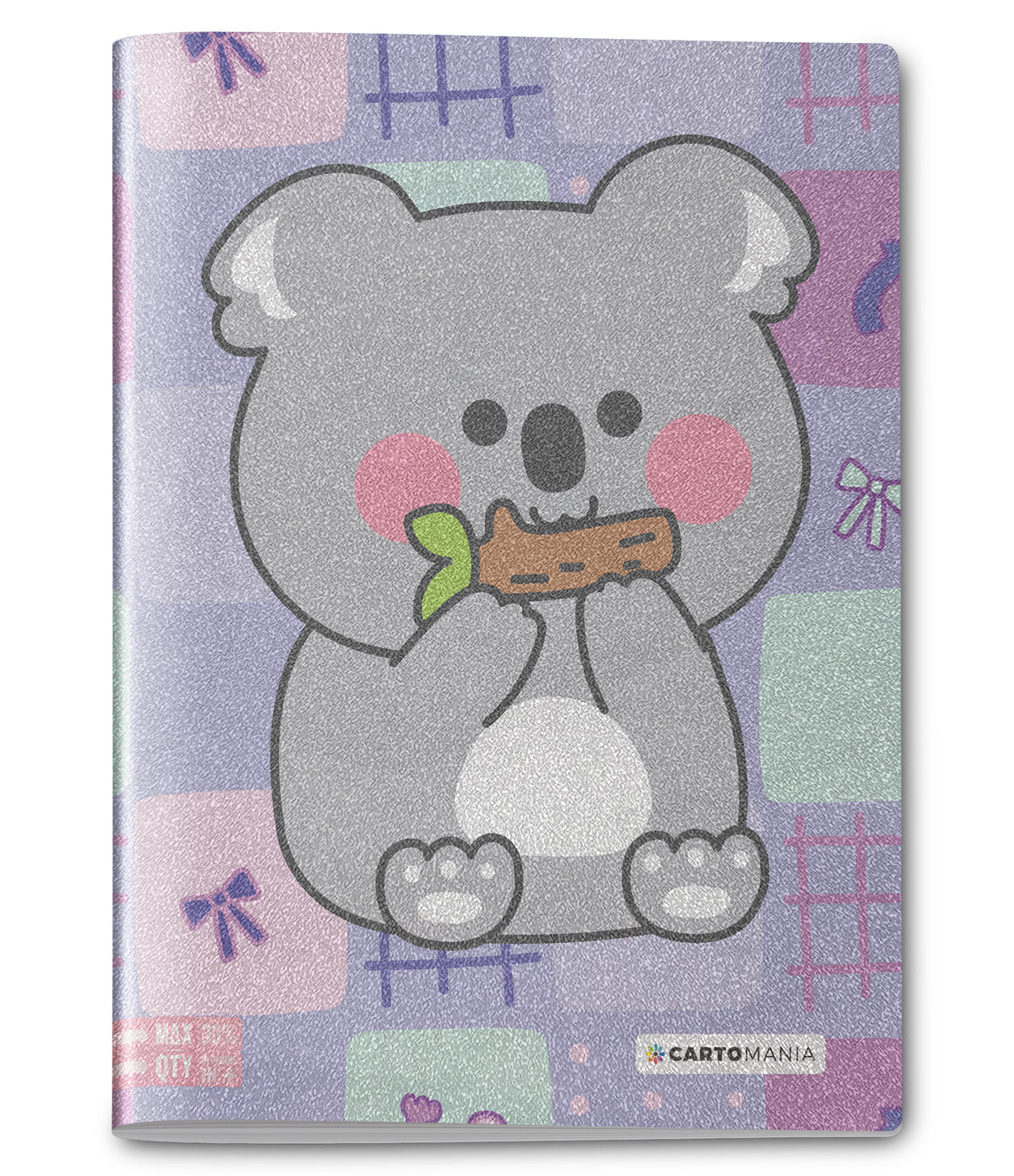 QUADERNO MAXI GLITTERATO KOALA