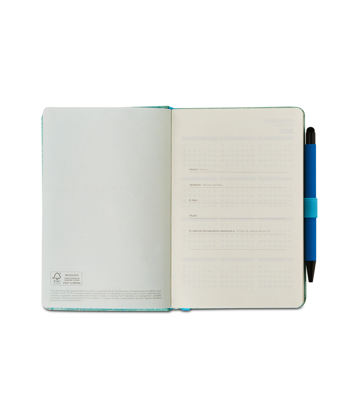 HOLOGRAPHIC AGENDA GIORNALIERA S 12 MESI