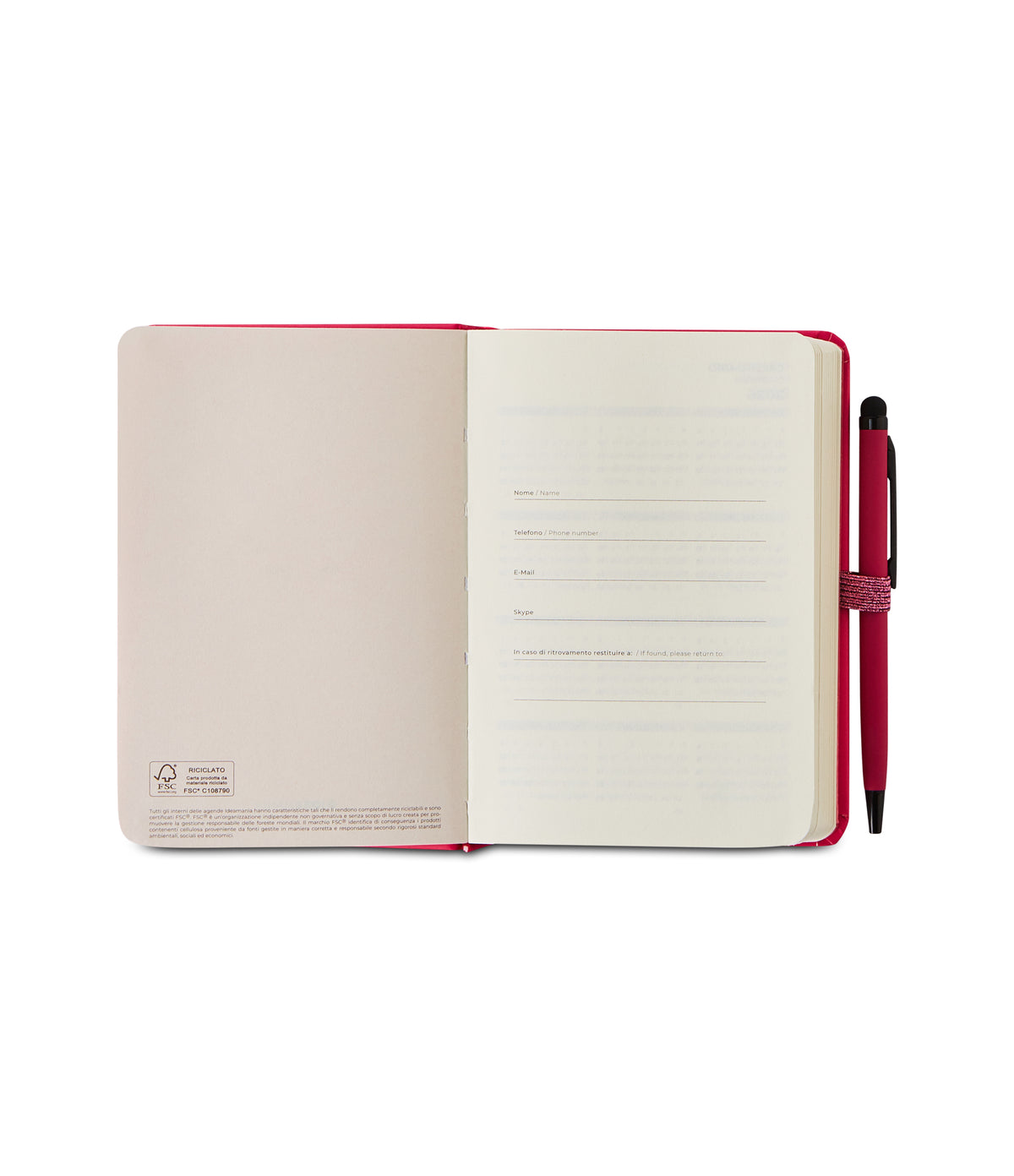 DIAMOND AGENDA GIORNALIERA S 12 MESI