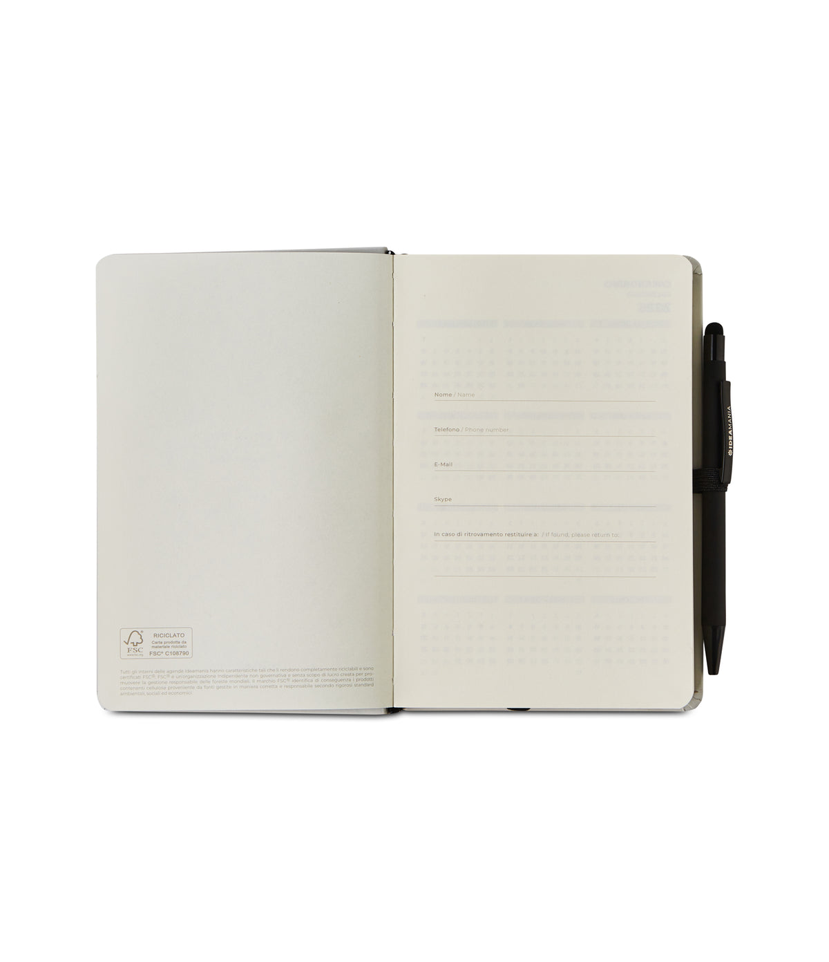 DIAMOND AGENDA GIORNALIERA M 12 MESI