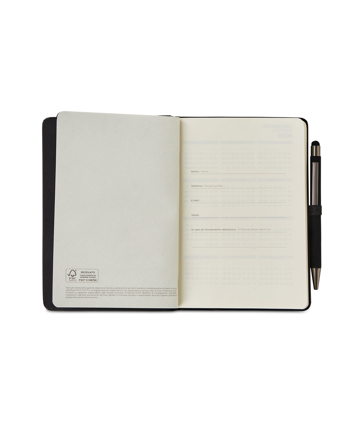 DIAMOND AGENDA SETTIMANALE S 12 MESI