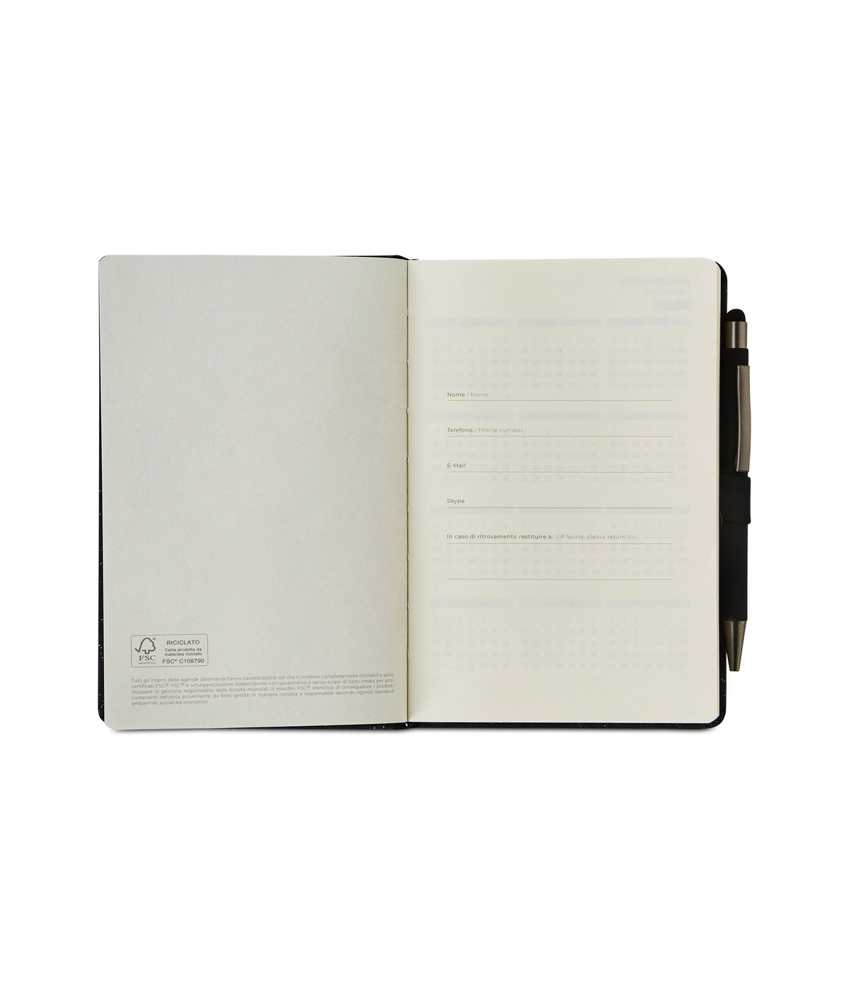 SHINE IT UP AGENDA BIGIORNALIERA M 12 MESI