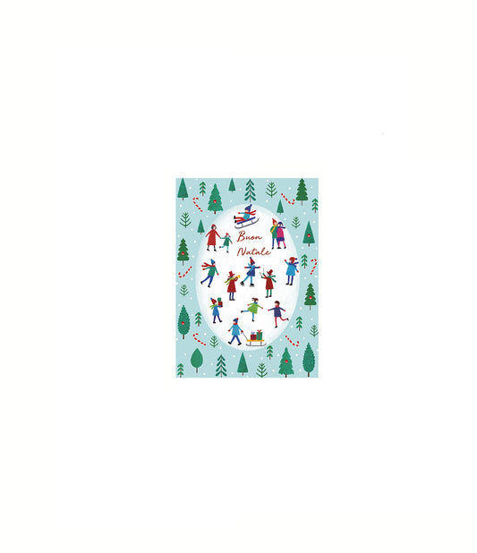 BIGLIETTO DI NATALE LANDSCAPE